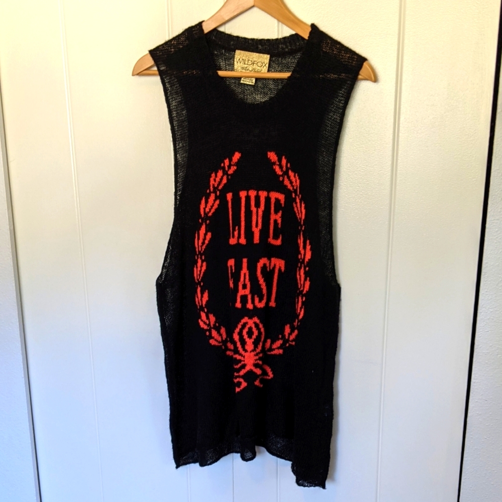 Wildfox White Label knit tank
